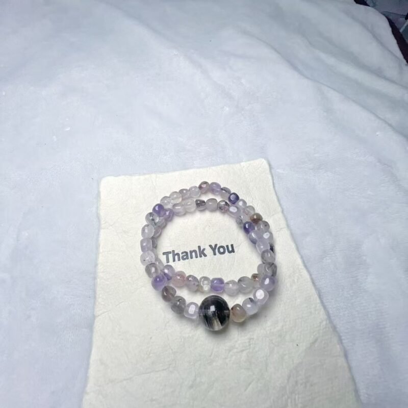 peach blossom super seven bracelet