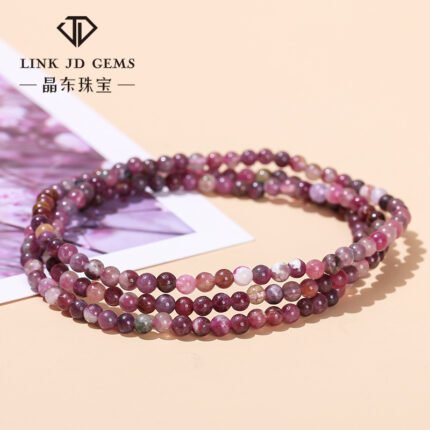 rainbow tourmaline bracelet