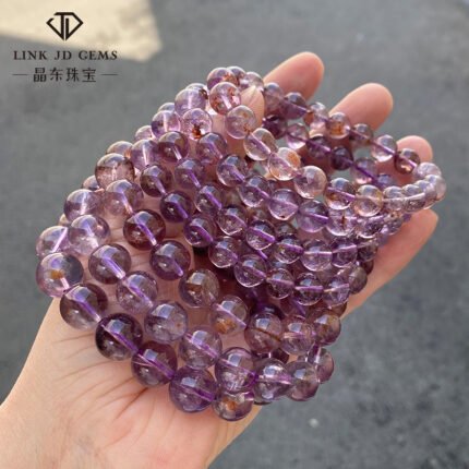 purple phantom amethyst bracelet